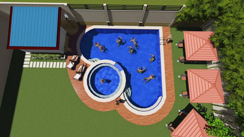 <b>assembling pool for villa</b>